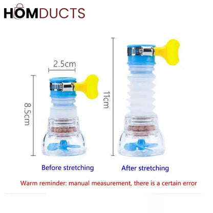 Adjustable Fan Faucet Tap