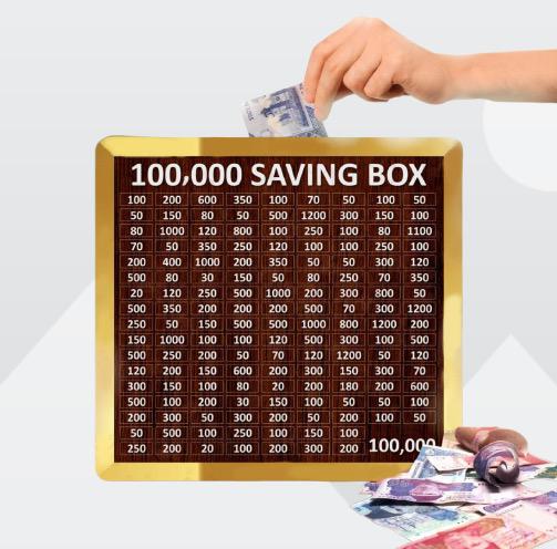 wooden umrah saving box